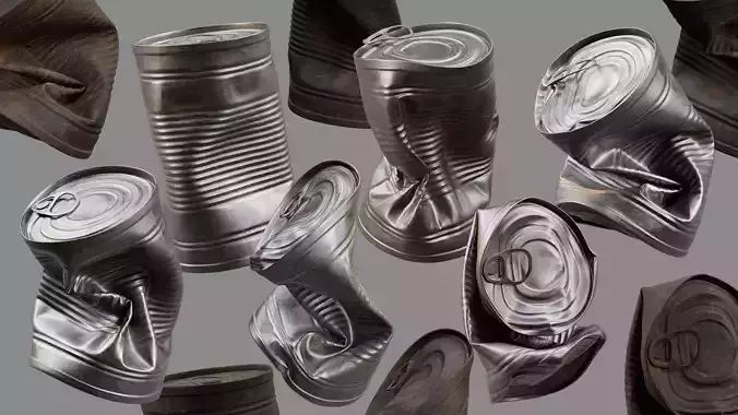 Crushed Food Can Collection