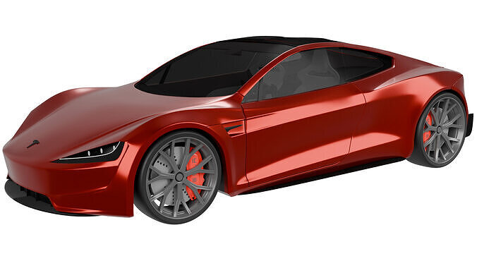 Tesla Roadster 2020 3D model