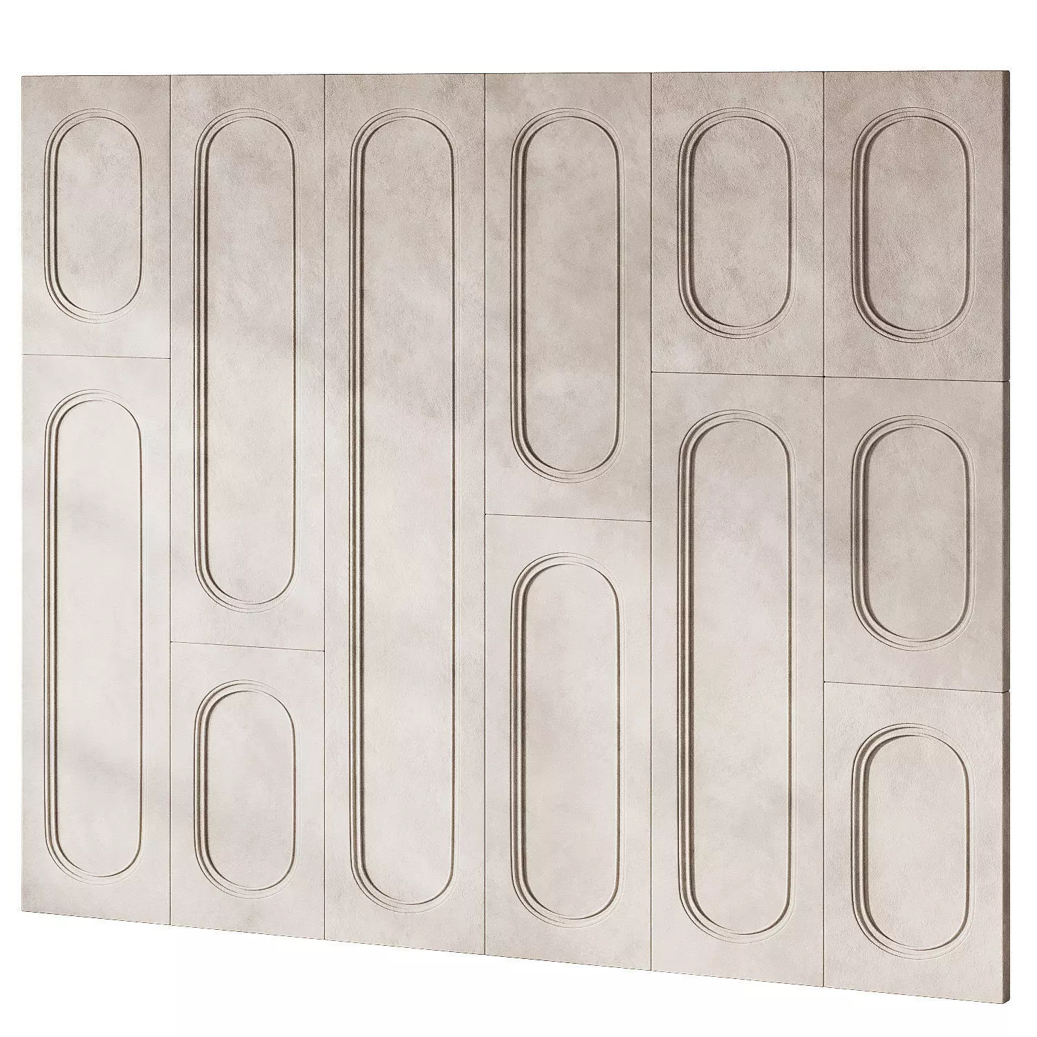 94 Headboard Wall Panel 3D model_0