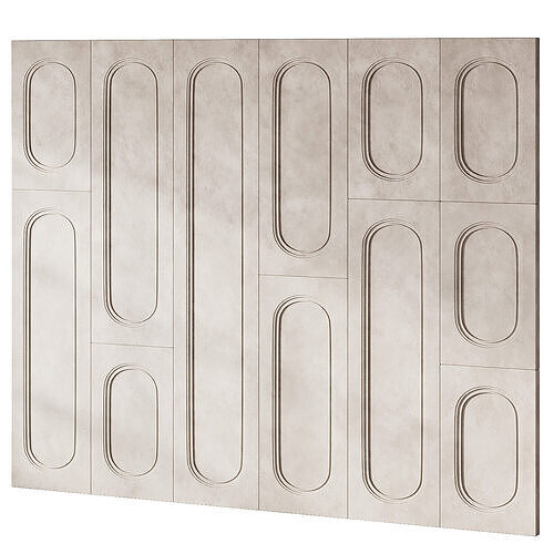 94 Headboard Wall Panel 3D model