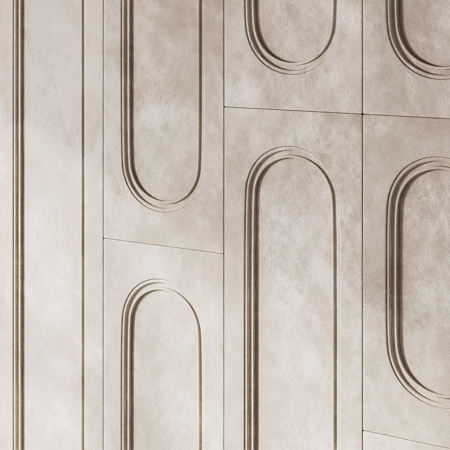 94 Headboard Wall Panel 3D model_3