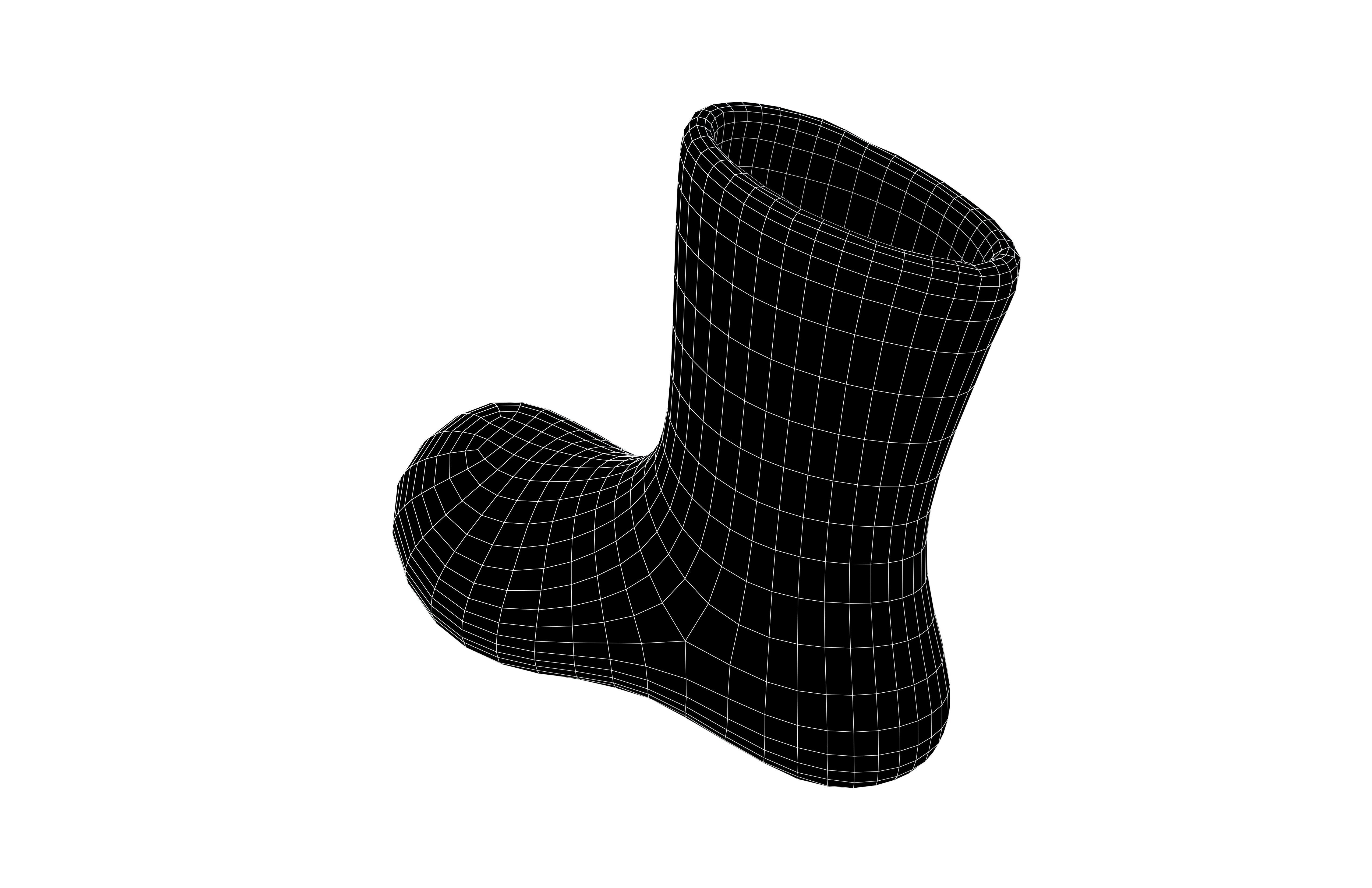Sock Icon v2 002 Low-poly 3D model_6