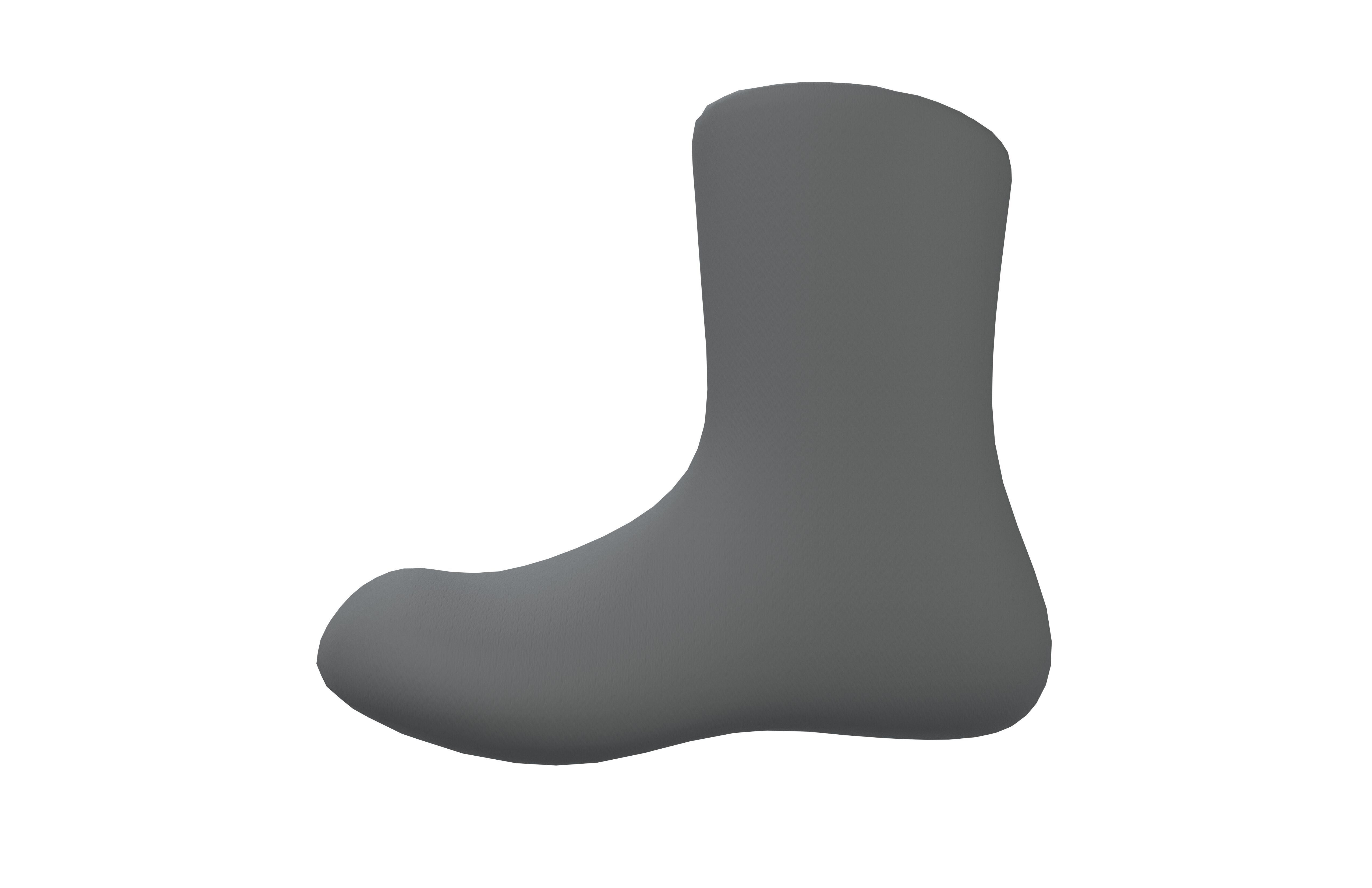 Sock Icon v2 002 Low-poly 3D model_1