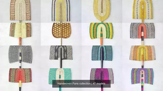 Handwoven Fans collection