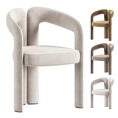 Dudet Chair 3D model