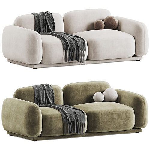 Mikka Sitzer Sofa 3D model