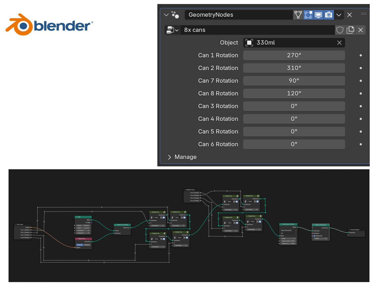 8 pack 330ml Sleek shrinkwrapped beverage cans 3D model_10