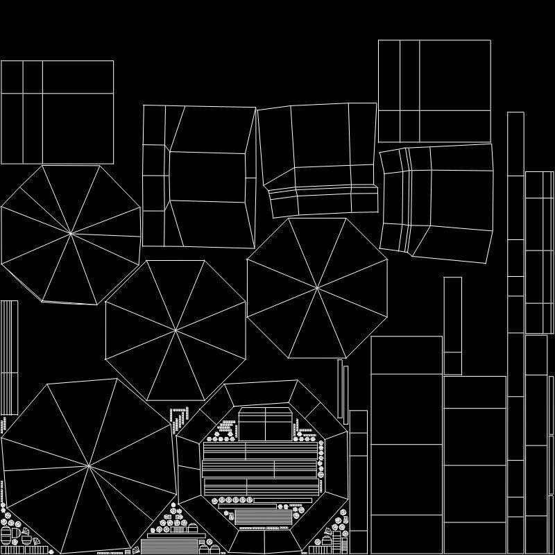 Bunker 02 Low-poly 3D model_8