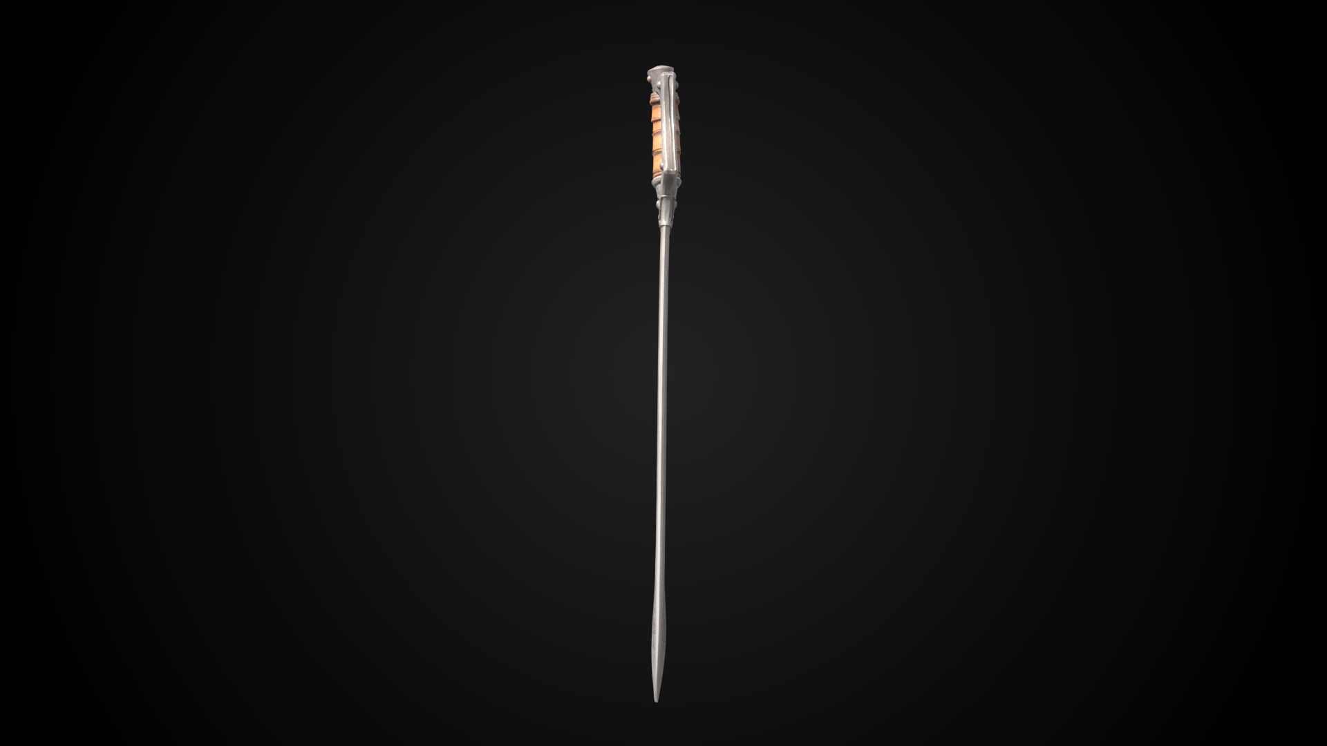 Stylized Sword - Crusader Blade Sentinels Edge - Game Ready 3D model_7
