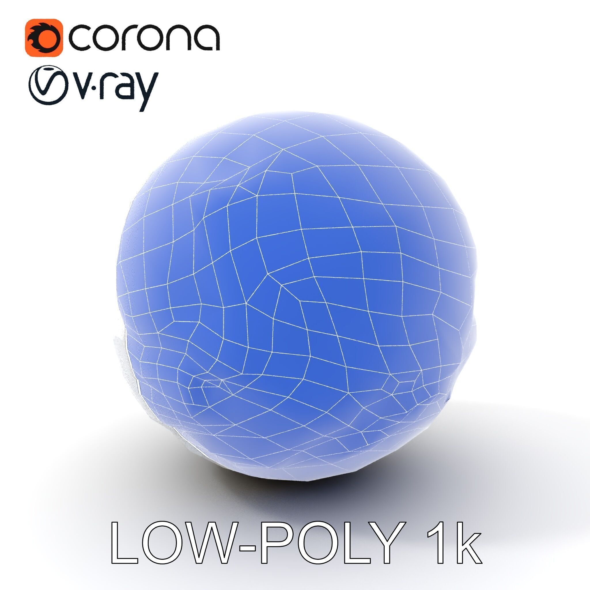 Futuristic City in Sphere Model Pack Low-poly 3D model_29