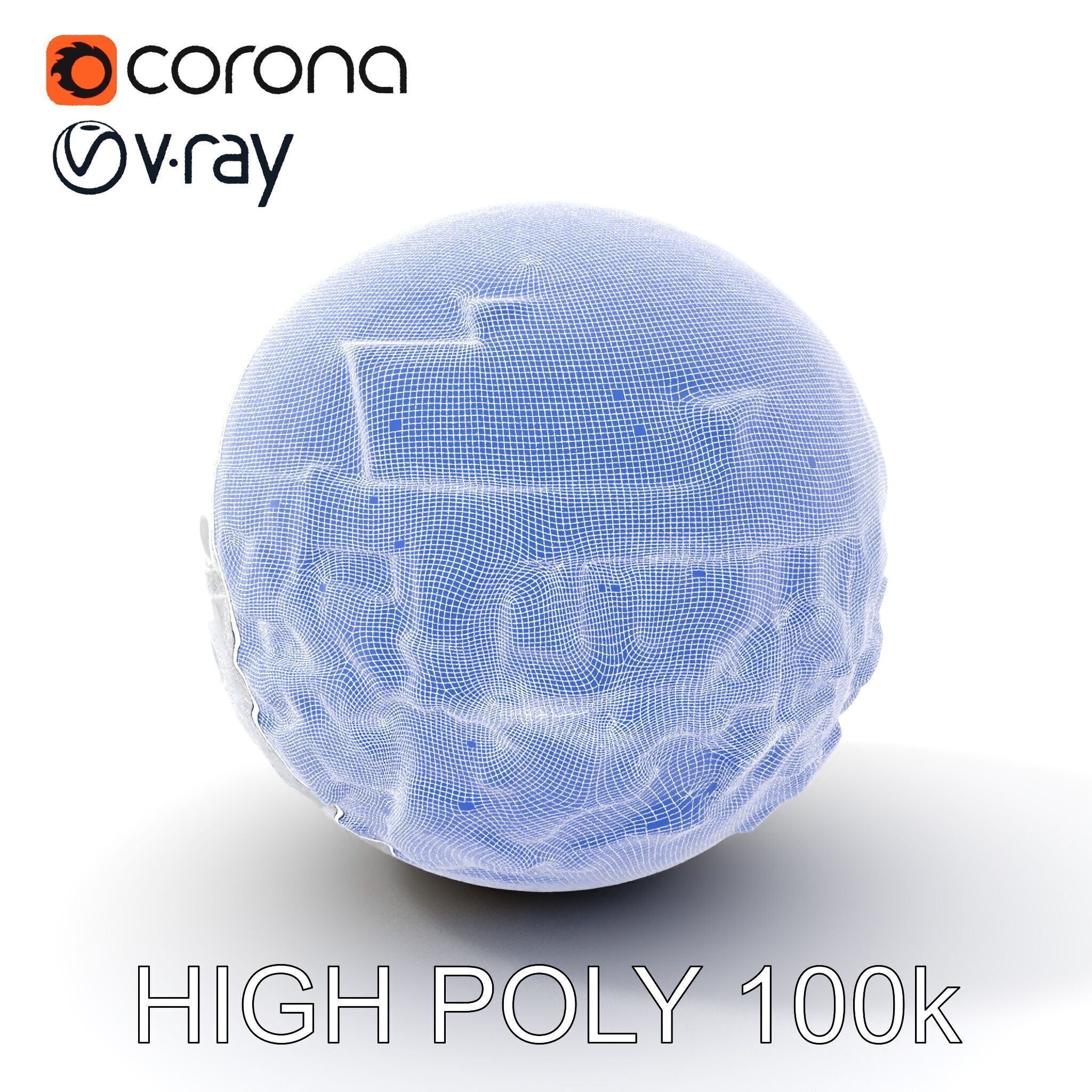 Futuristic City in Sphere Model Pack Low-poly 3D model_5