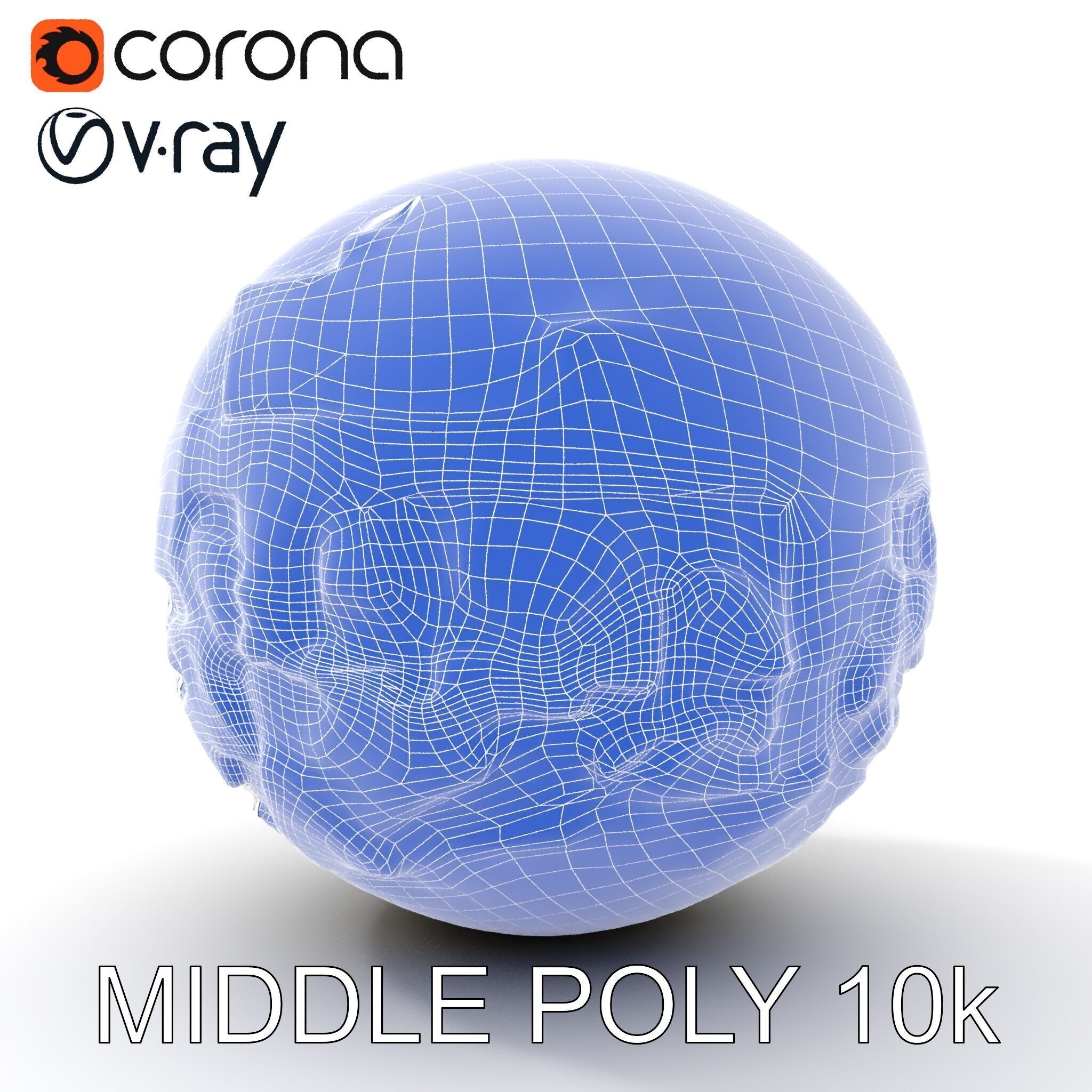 Futuristic City in Sphere Model Pack Low-poly 3D model_26