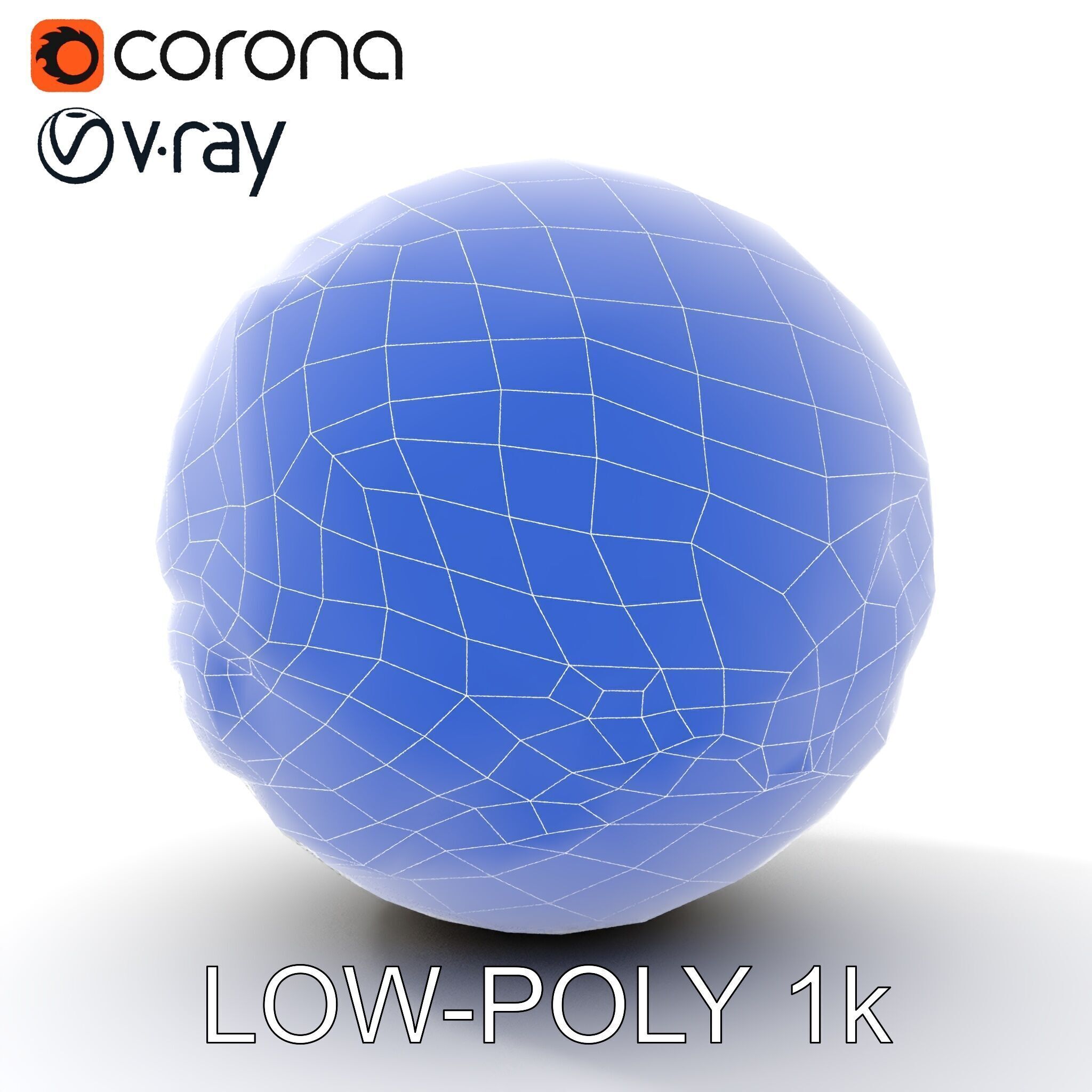 Futuristic City in Sphere Model Pack Low-poly 3D model_12