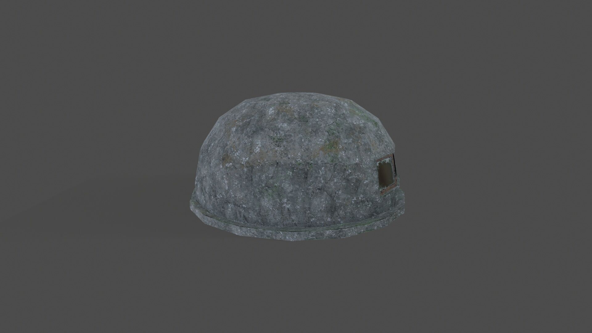 Bunker 03 Low-poly 3D model_5