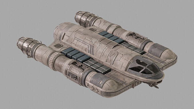 VCX-70 Convergent-class Light Freighter - Star Wars Kimverse 3D model