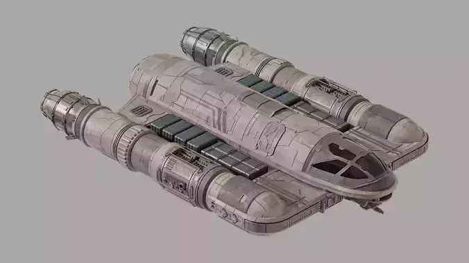 VCX-70 Convergent-class Light Freighter - Star Wars Kimverse 3D model