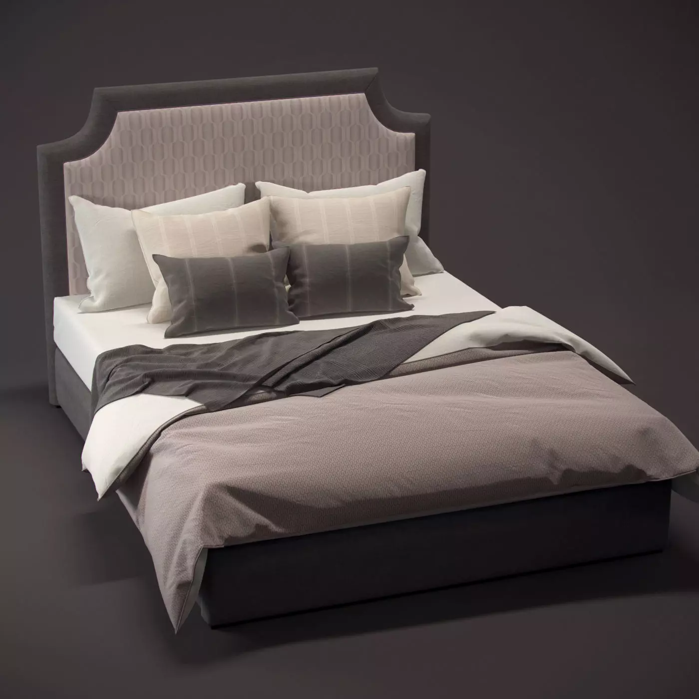 H59F Bedframe 3D model_0