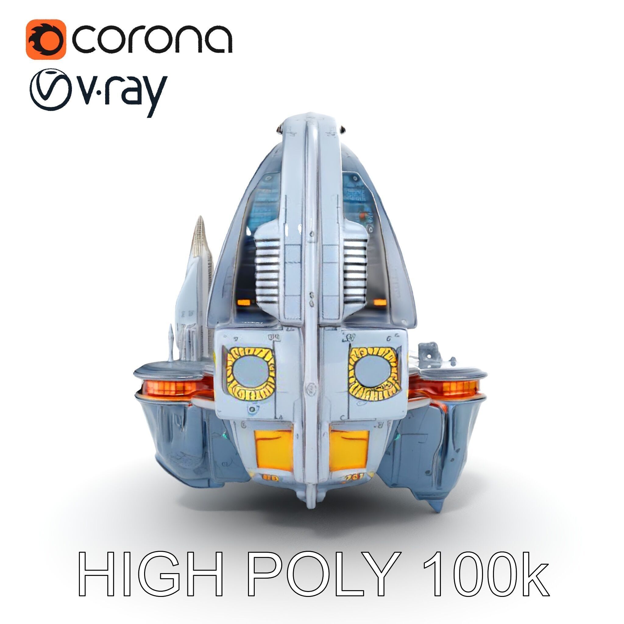 Futuristic Cityscape Sphere Model Pack Low-poly 3D model_14