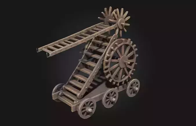 Medieval Siege Ladder  Simple Tool of Bold Assault