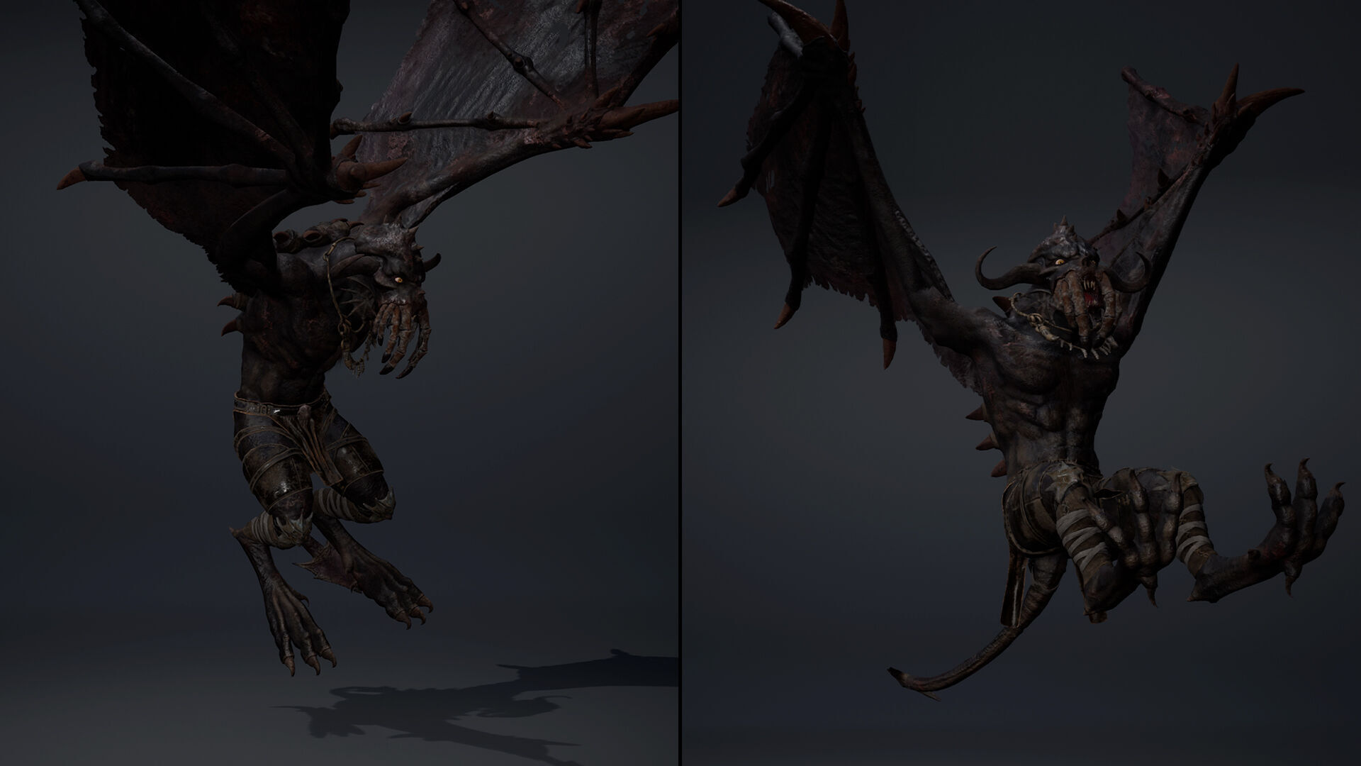 Obsidianfire 4 Brutal Low-poly 3D model_7