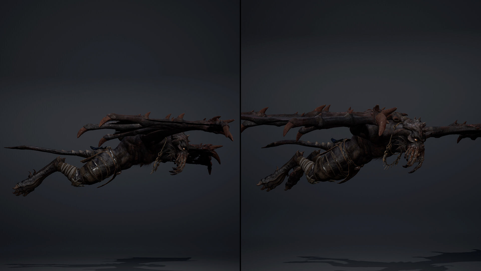 Obsidianfire 4 Brutal Low-poly 3D model_10