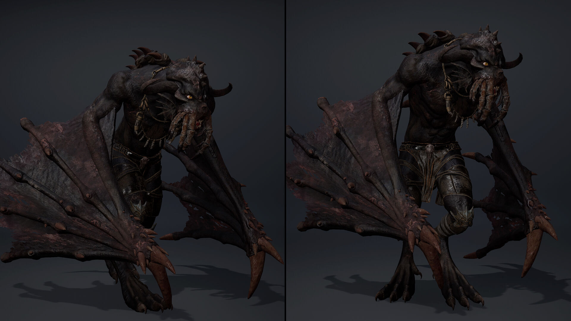 Obsidianfire 4 Brutal Low-poly 3D model_13