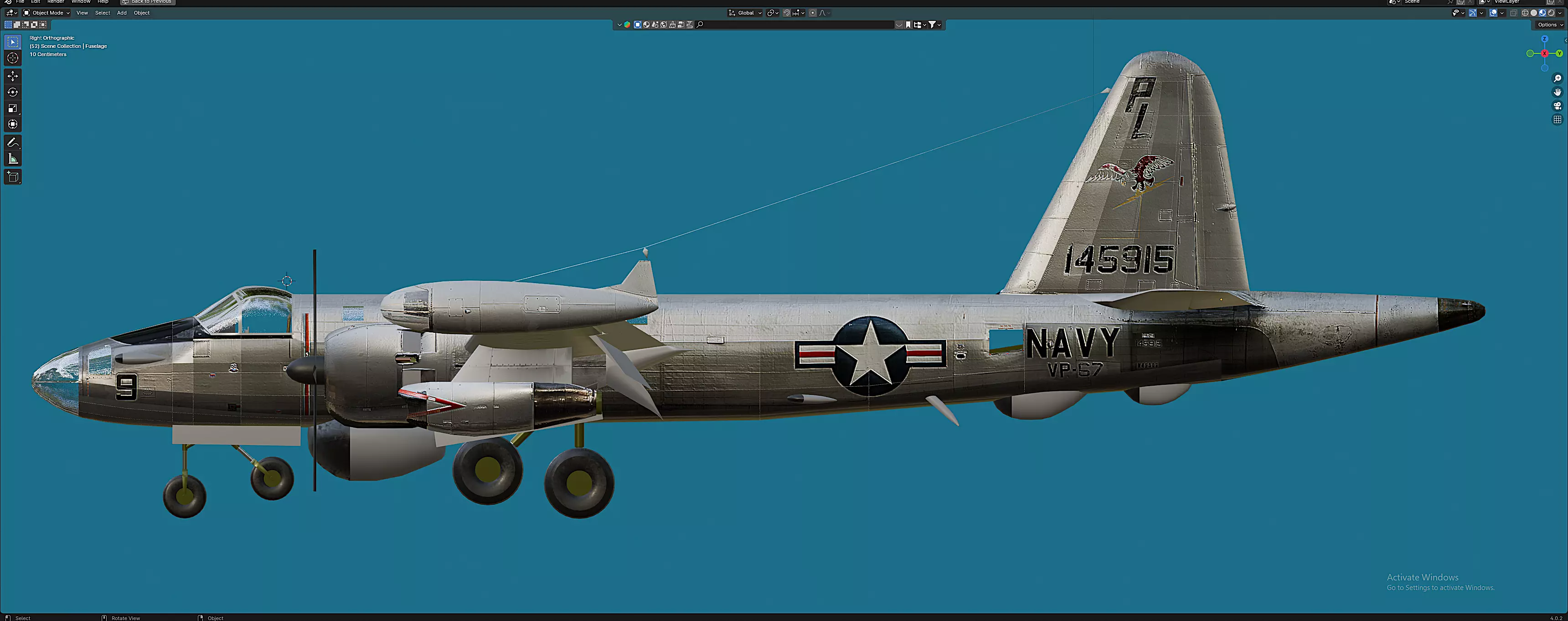 AP-2V Neptune Free 3D model