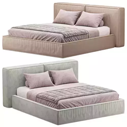 Double bed Flann by Ditre Italia