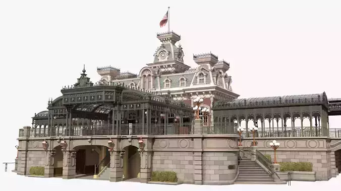 Railroad Main Street Station