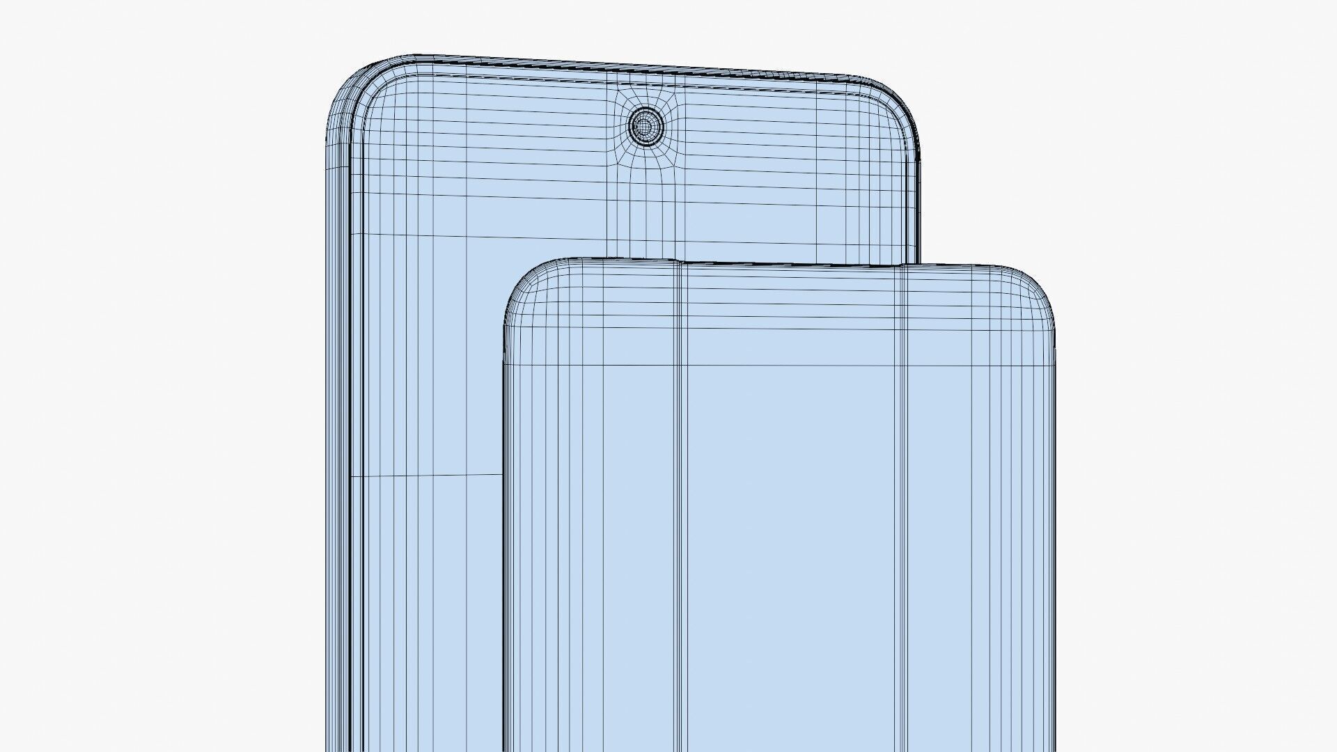 Vivo S30 Blue 3D model_15