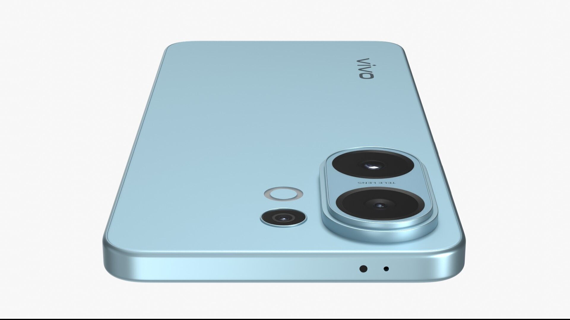 Vivo S30 Blue 3D model_4