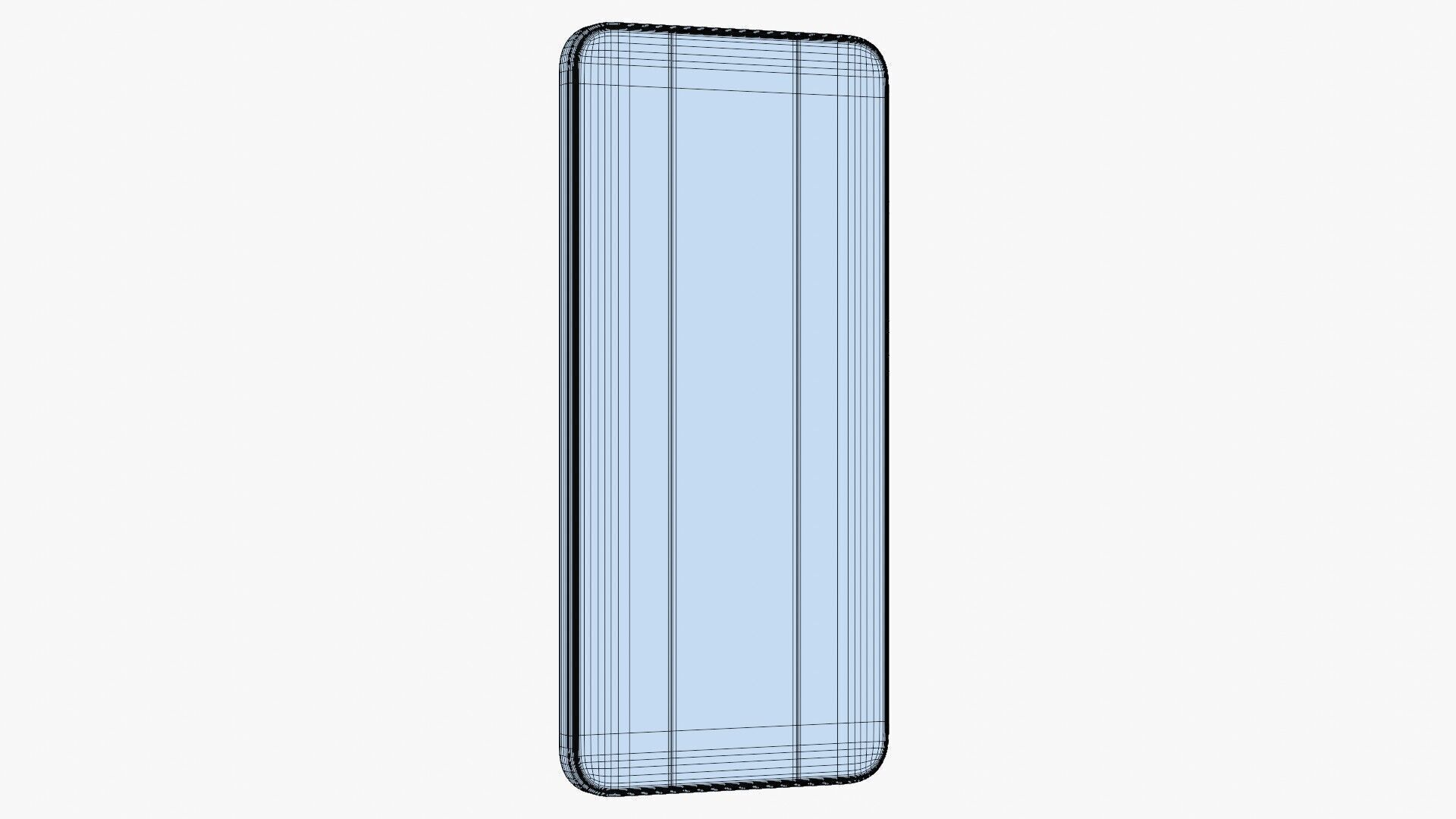 Vivo S30 Blue 3D model_19