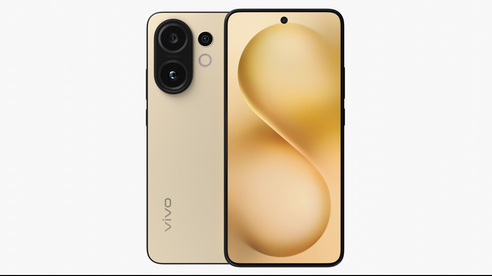 Vivo S30 Yellow 3D model_1