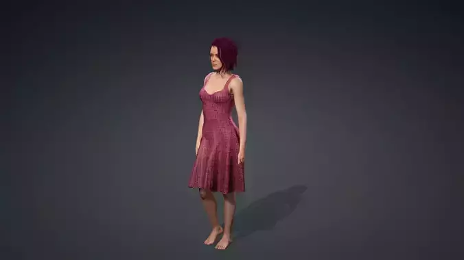 Elegant Beautiful Looking Female