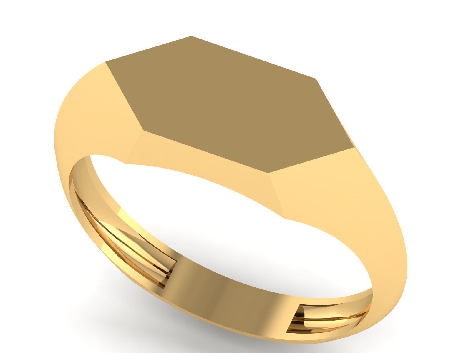 Simple and basic ring collection 3D print model_5