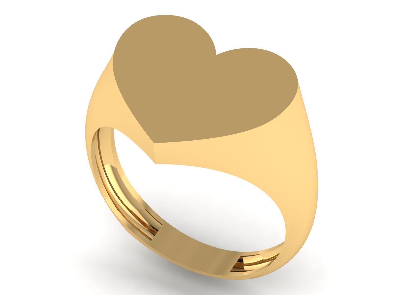 Simple and basic ring collection 3D print model_13