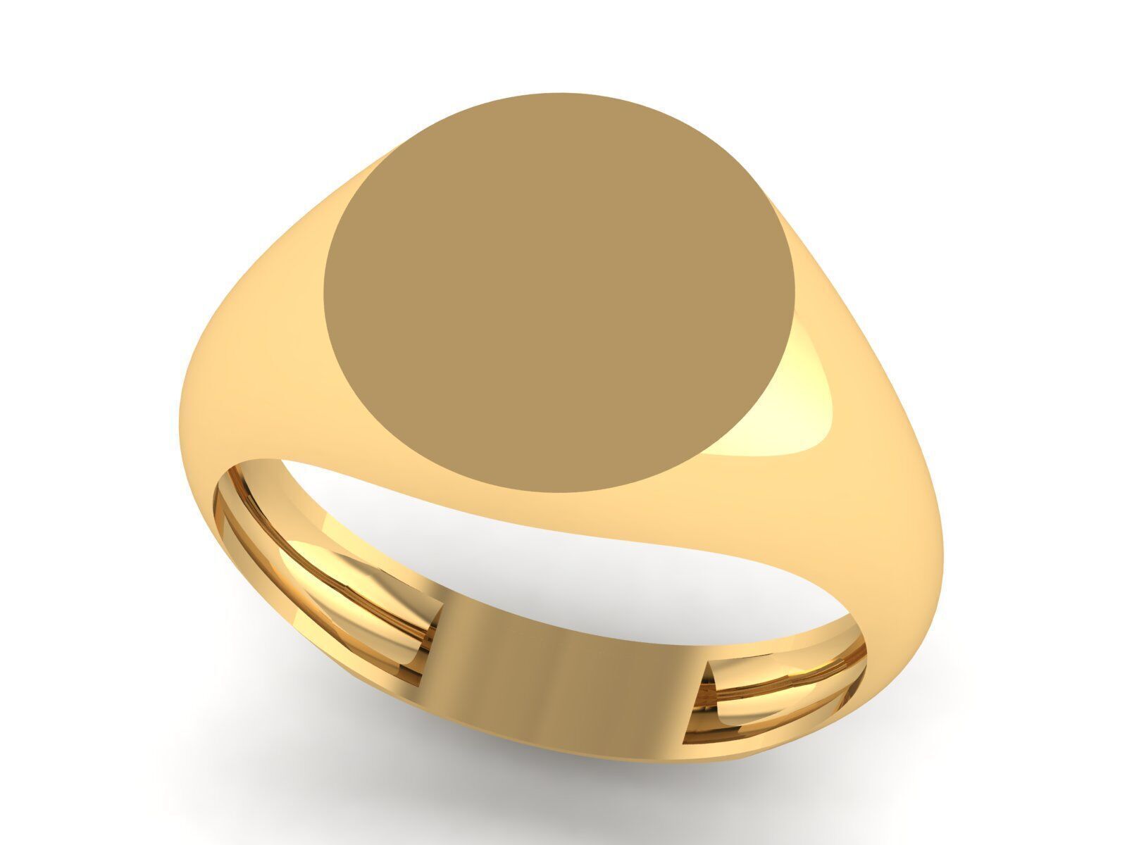 Simple and basic ring collection 3D print model_15