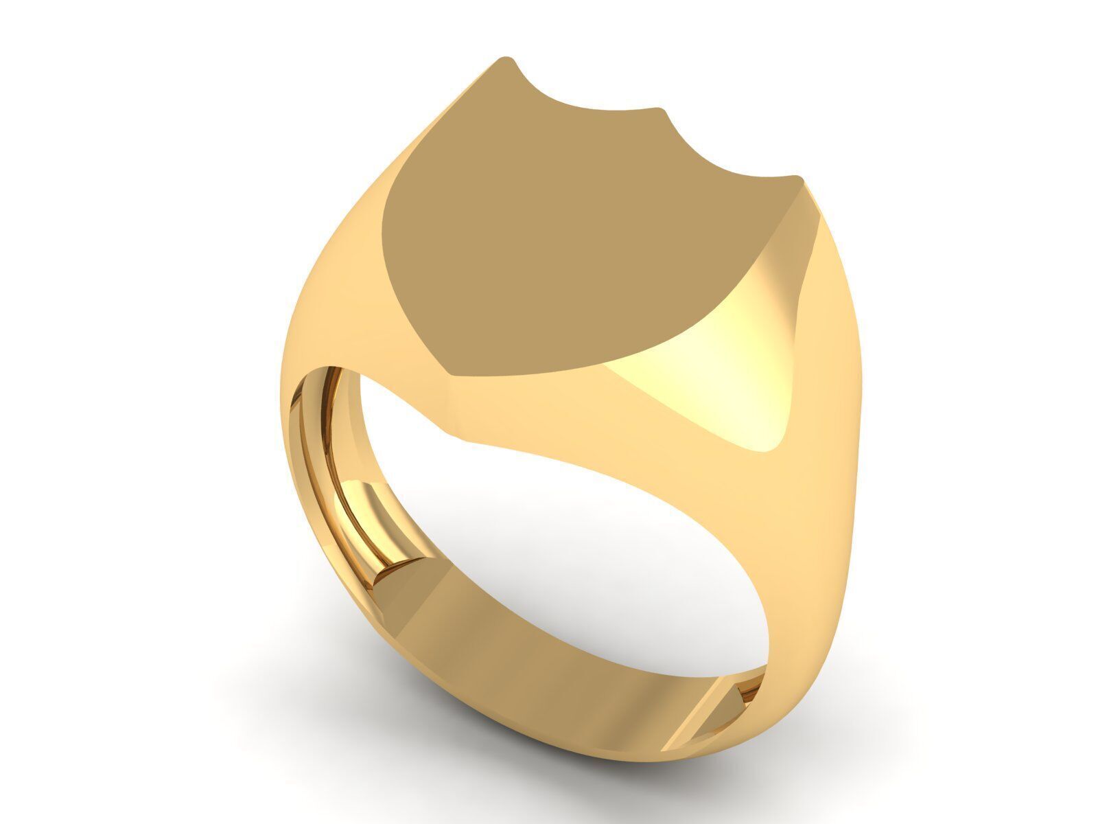 Simple and basic ring collection 3D print model_12