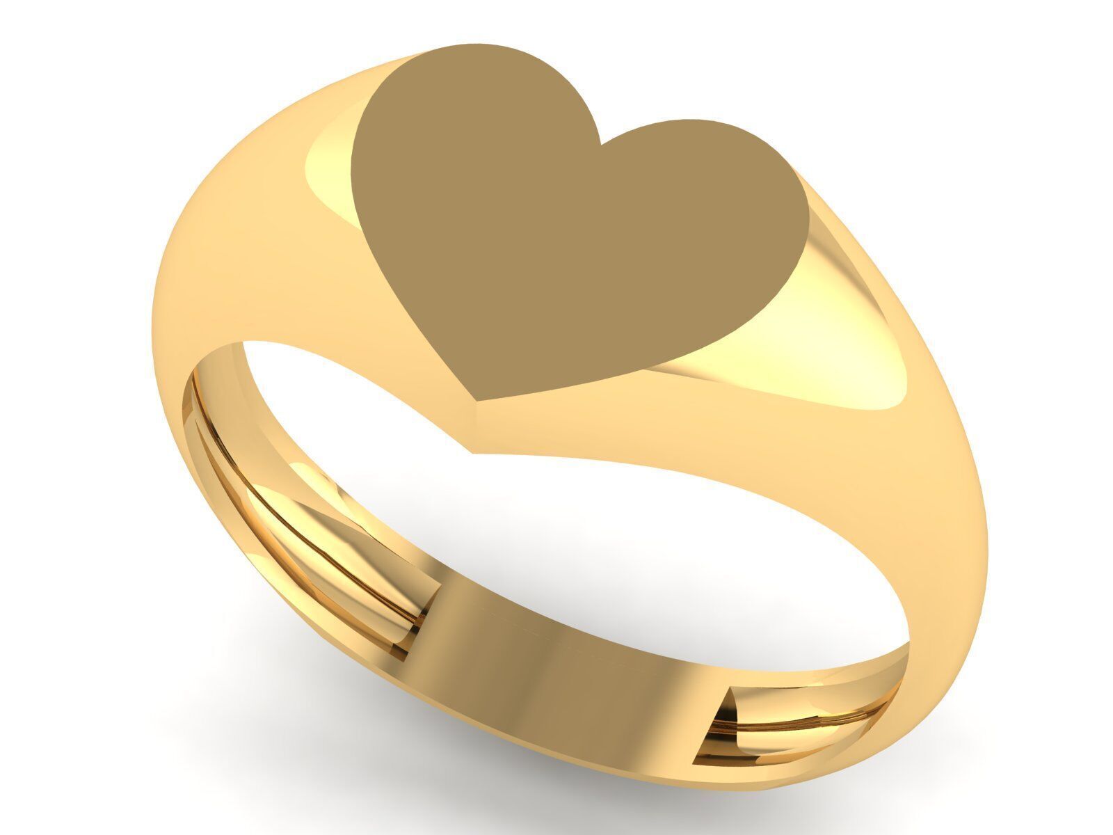 Simple and basic ring collection 3D print model_8