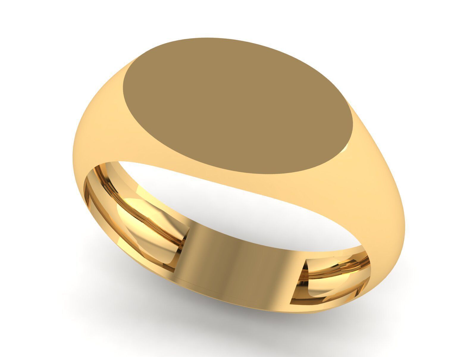 Simple and basic ring collection 3D print model_2