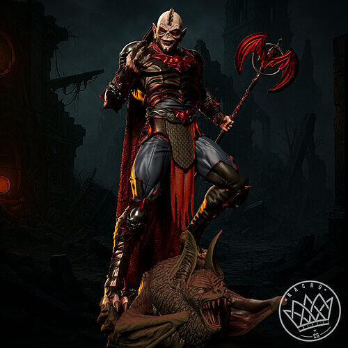 Fan Art - Hordak from Motu - Statue 3D print model