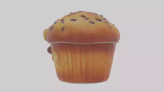 Cartoon Muffin