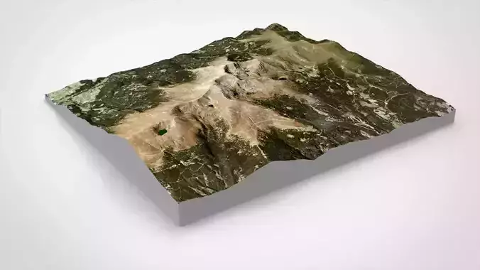 Mountain landscape The Zirbitzkogel Seetal Alps in Austria