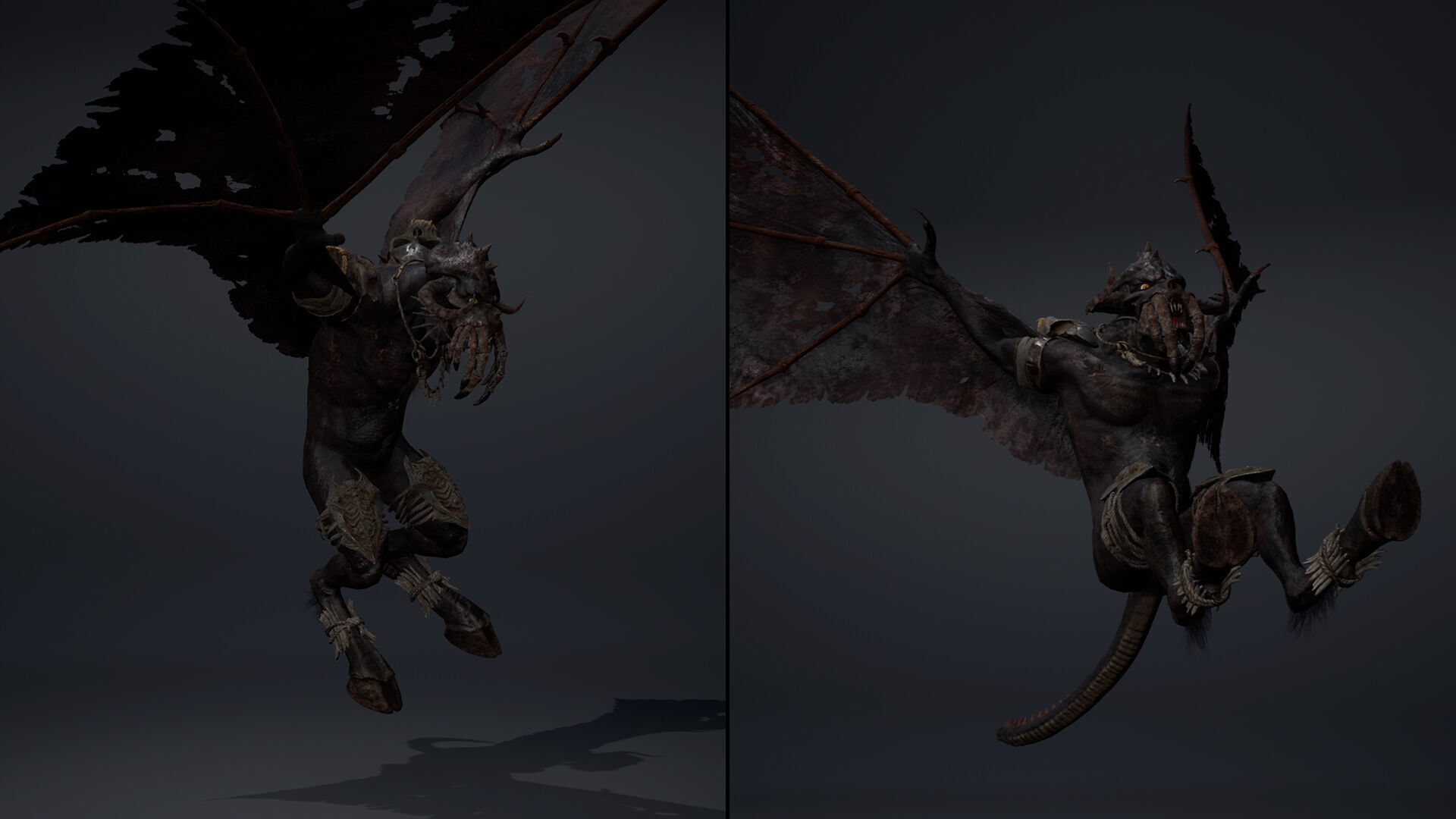 Obsidianfire 2 Brutal Low-poly 3D model_10