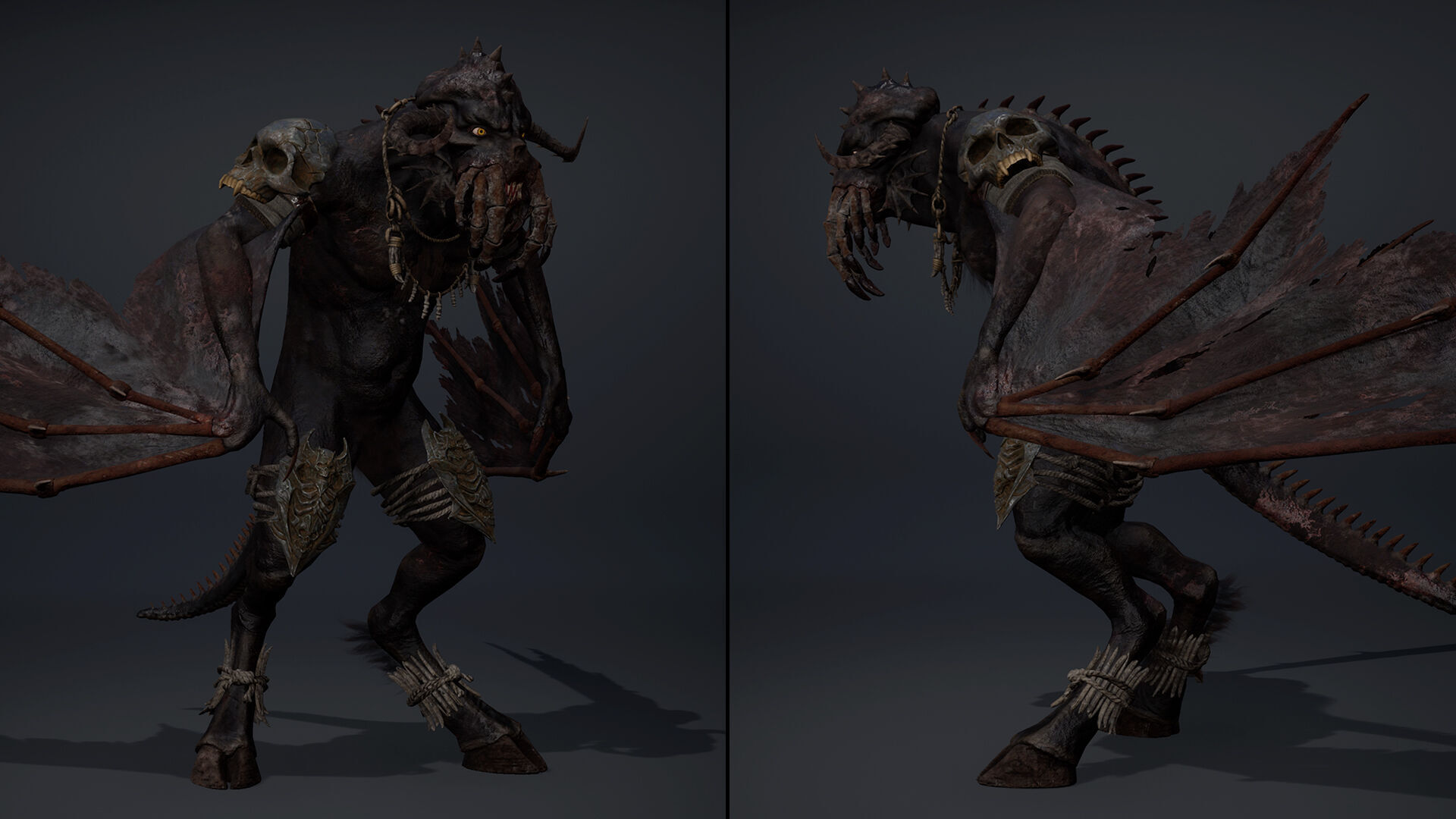 Obsidianfire 2 Brutal Low-poly 3D model_5