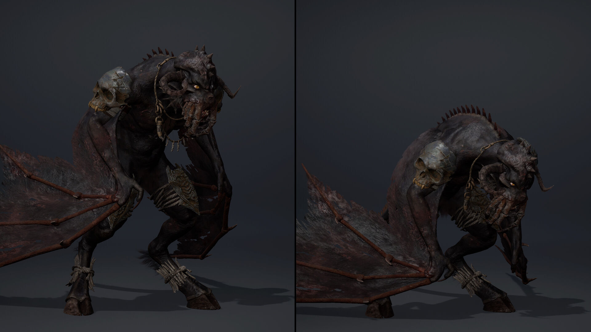 Obsidianfire 2 Brutal Low-poly 3D model_14