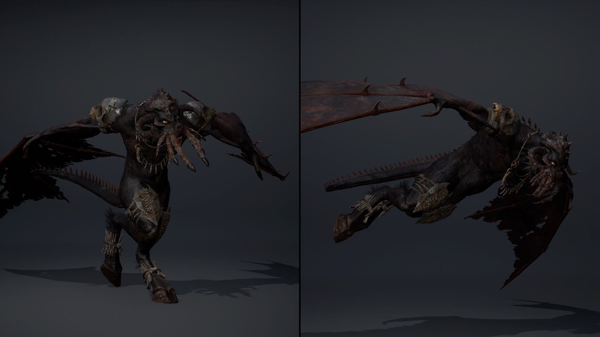 Obsidianfire 2 Brutal Low-poly 3D model_12