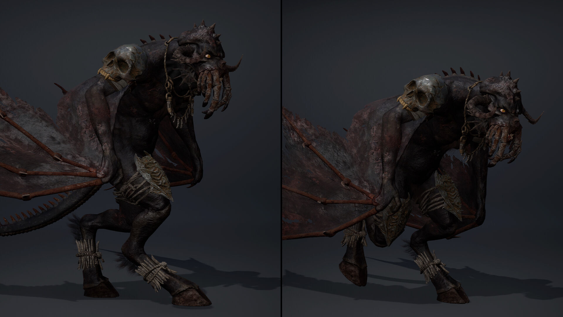 Obsidianfire 2 Brutal Low-poly 3D model_8