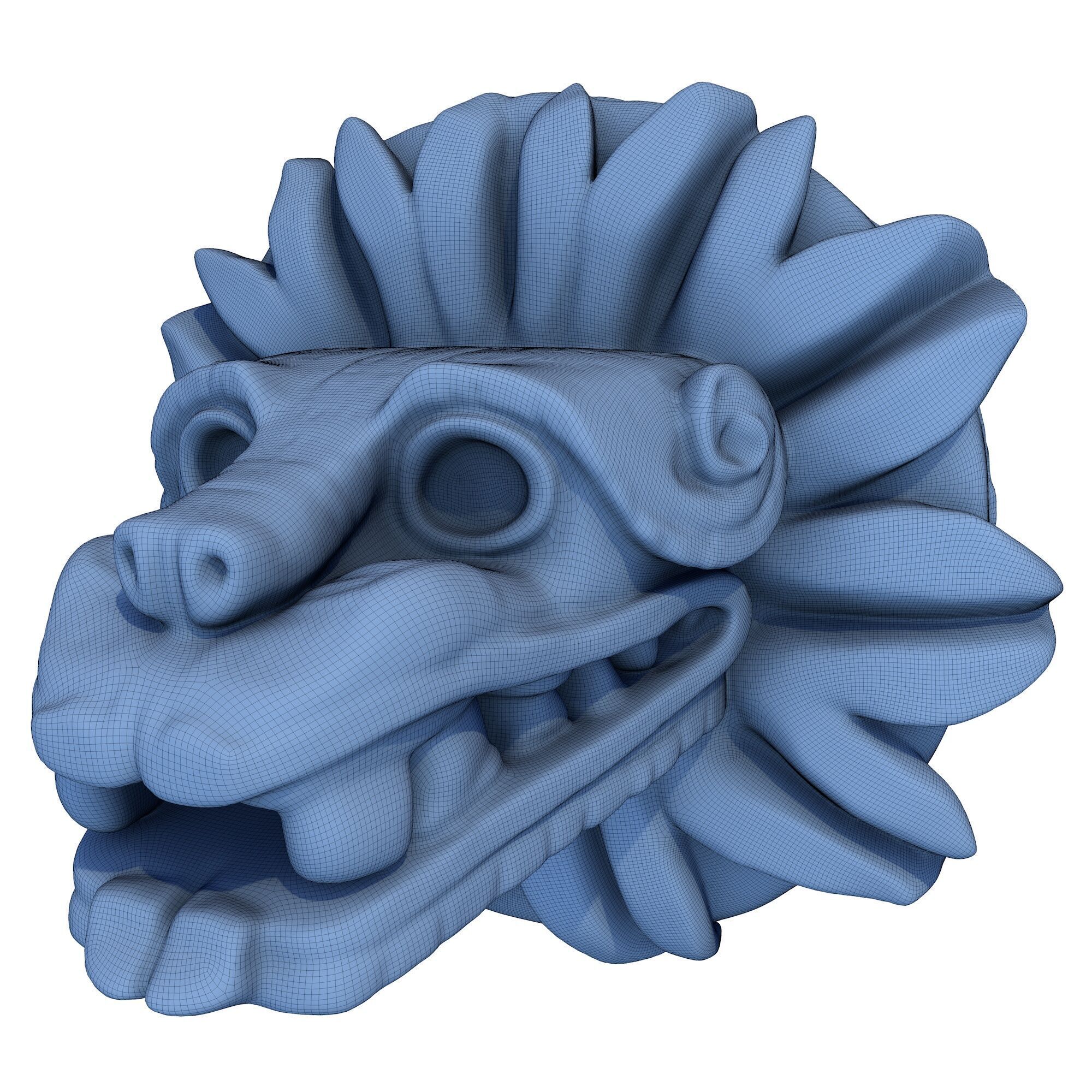 Quetzalcoatl 3D print model_7