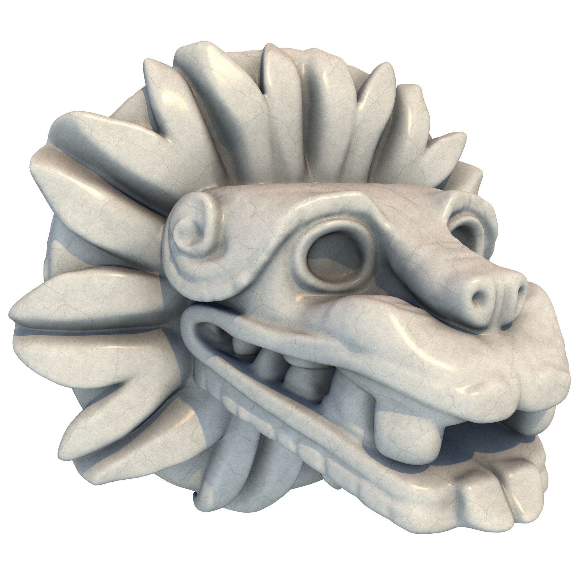 Quetzalcoatl 3D print model_6